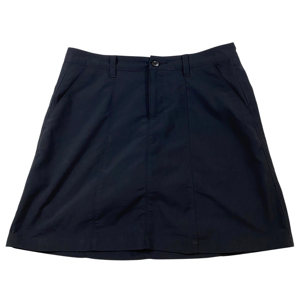 Patagonia Skort Womens 6 Black Hiking Athletic Activewear Skirt